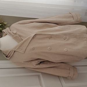 Womens Double Breasted Coat